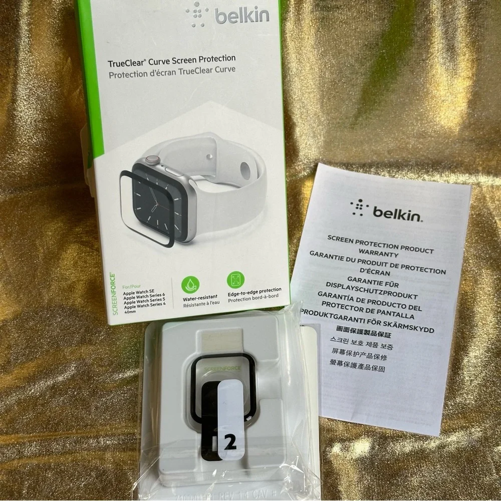 Belkin TrueClear Curve Screen Protection for Apple Watch